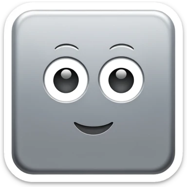 100 dans un carre gris sticker