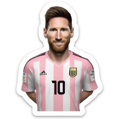 Messi inter miami sticker