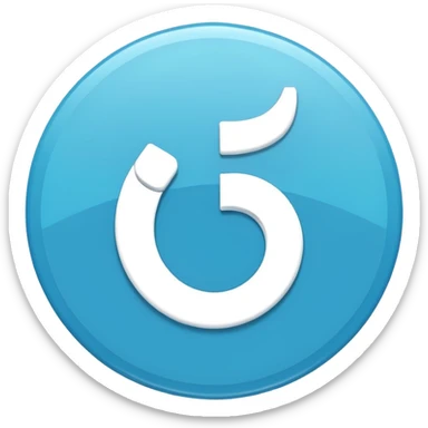 le bouton, vérifie TikTok en bleu sticker