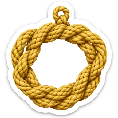 Rope Knot – decorative Shibari knot. sticker