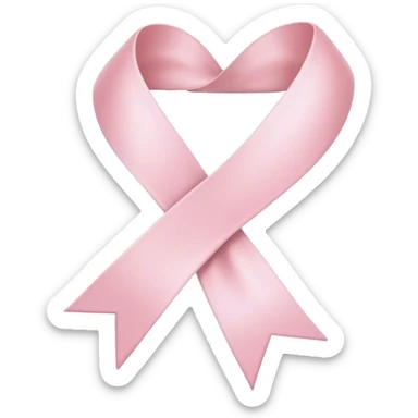 Lazo rosa clarito sticker