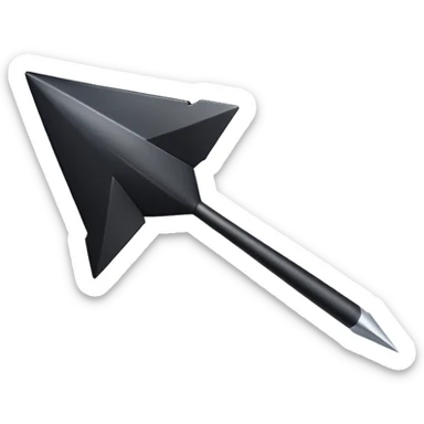black dart sticker