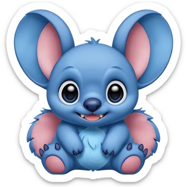 Stitch sticker