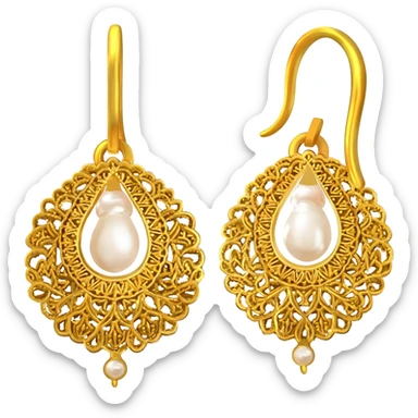 Jhumka sticker