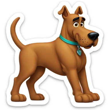 scooby doo sticker