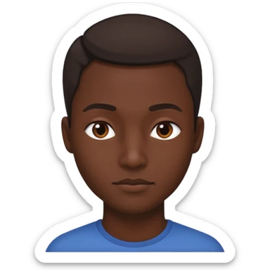 Lokking at me side eye sticker