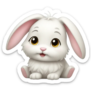 cute bunny sticker