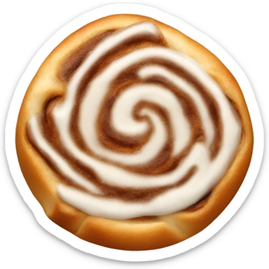 Cinnamon roll sticker