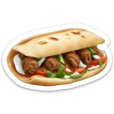 Greek Gyros sticker