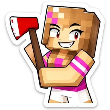 Extract every character from the picture. character including the clothes and accessories they are wearing, and place on a transparent background. Keep the original style and appearance exactly the same. and separately give me the each character picture. There is 3 character in this image. there is two dog

 sticker