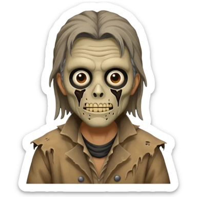 The Ghoul from Fallout TV show sticker