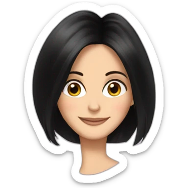 courteney cox sticker