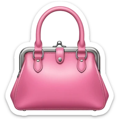 Pink purse sticker