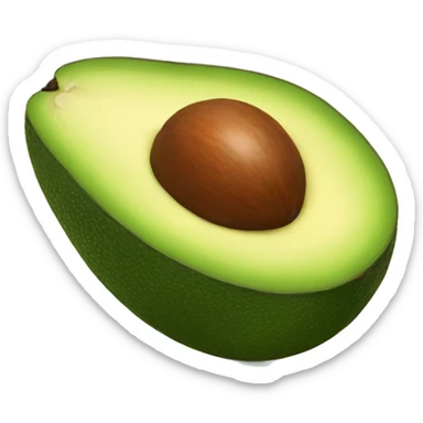 avocado sticker