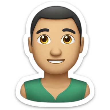 One Uzbek say hello sticker