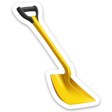 yellow Shovel sticker