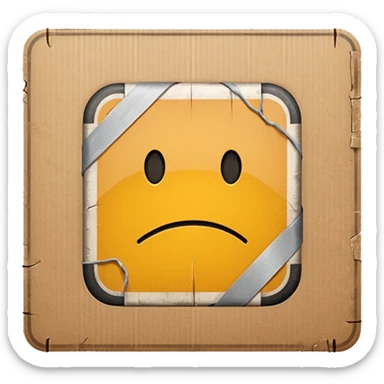 fragile sign sticker