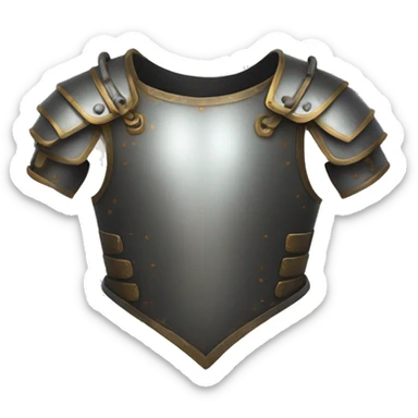 torso armor with lock sticker