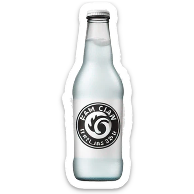 White claw drink sticker