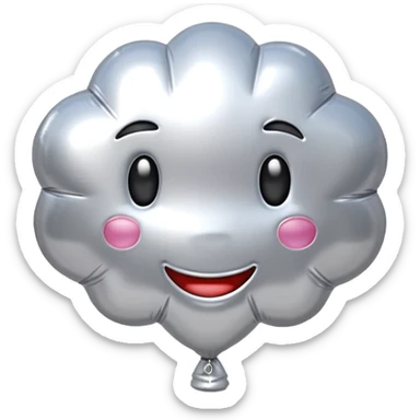 foil balloon sticker