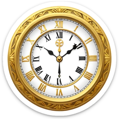 relogio meio dia sticker