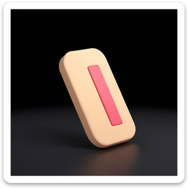 3D rendered band-aid, soft shadows, realistic texture, white background sticker