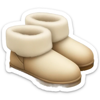 ugg slippers sticker