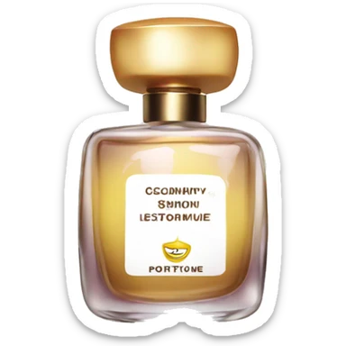 parfume sticker