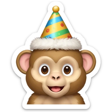 changuito tierno y fiestero sticker