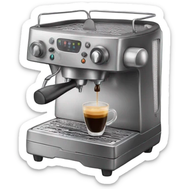 espresso machine sticker