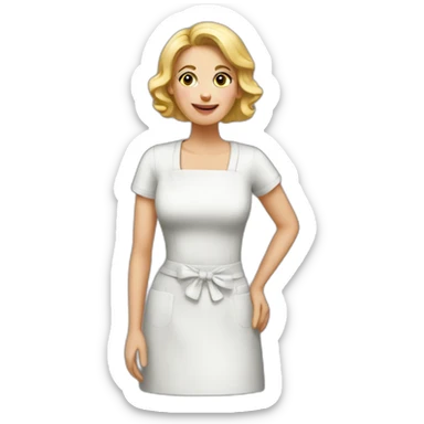  white-housewife sticker