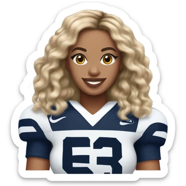 beyoncé penn state jersey sticker