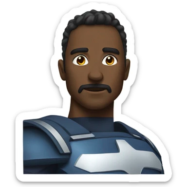 Super sigma with a giga chad jawline sticker