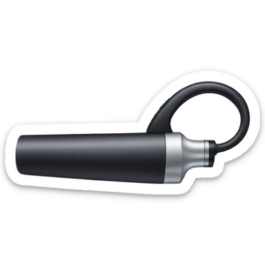 Curling iron  sticker