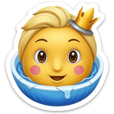 Tmave modra chrpa sticker