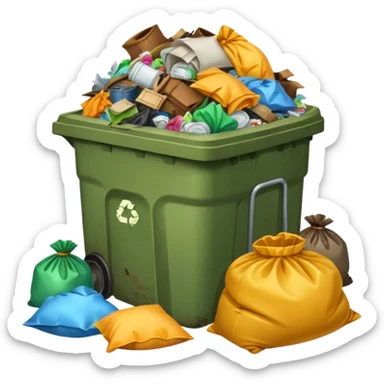 garbage sticker