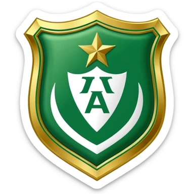 Escudo de atletico nacional  sticker