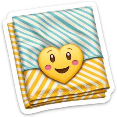 flapped patterned napkin sticker