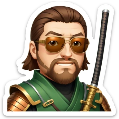 Samurai Sentry sticker