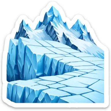 glacier perrito Moreno sticker