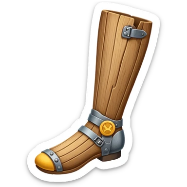 false leg sticker