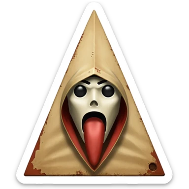 Pyramid Head from Silent Hill sticker