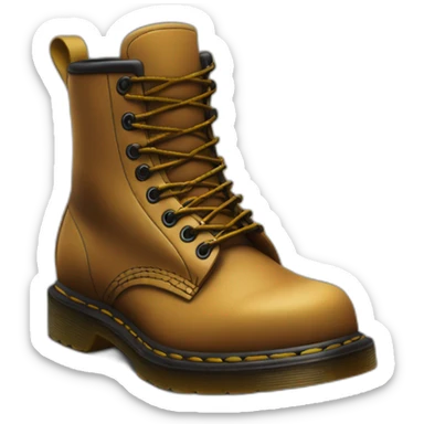 Dr marten’s shoes sticker