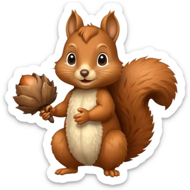 Şu çeken sincap sticker