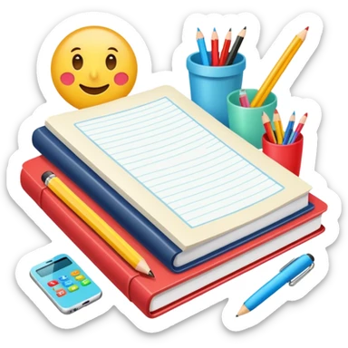 materiales digitales de estudio  sticker