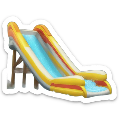 water slide sticker
