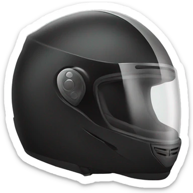 Motorcycle helmet sticker