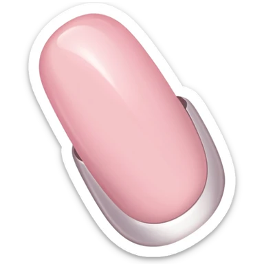 Light pink nails sticker