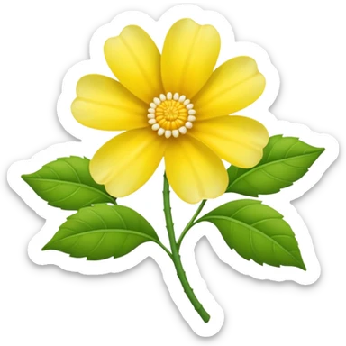 Flor margarita sticker