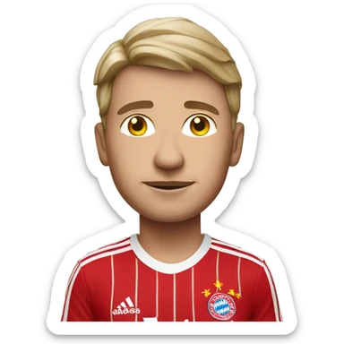 Bayern Munich fan sticker